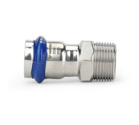 Муфта раструбная Varmega Inox Press НР 15x3/4 VSS02.15.034