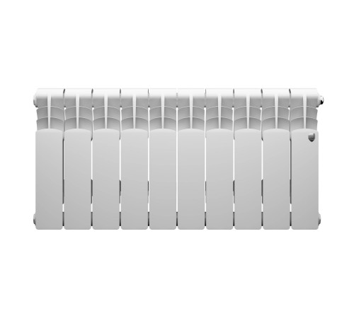 Радиатор биметаллический Royal Thermo Revolution B 350 10 секций боковое подключение 1682412