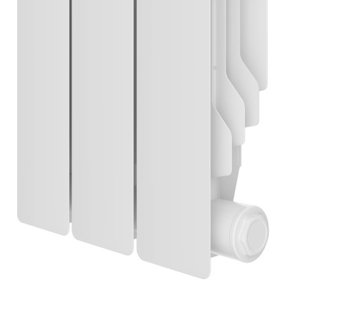 Радиатор биметаллический Royal Thermo Revolution B 350 10 секций боковое подключение 1682412