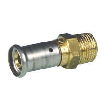 Муфта Henco латунь пресс 20x1/2 НР 1647031