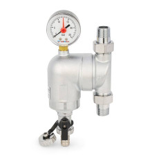 Фильтр сетчатый промывной поворотный VARMEGA 1/2 с разъемными соединениями VM21811