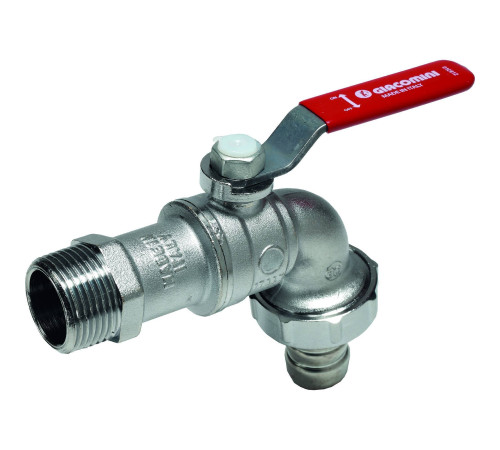 Кран шаровой садовый Giacomini R621 3/4 дюйма с рычажной ручкой R621X014