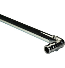 Угольник Giacomini GX с хромированной трубкой 16x15 мм 250 мм GX128X013