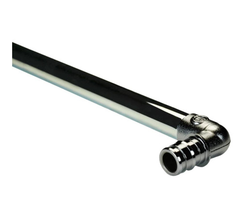 Угольник Giacomini GX с хромированной трубкой 16x15 мм 250 мм GX128X013