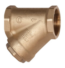 Фильтр сетчатый косой Giacomini R74AY103 латунный 1/2 ВР R74AY103