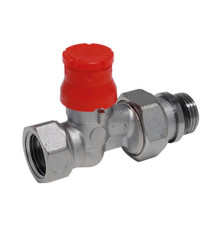 Клапан термостатический Giacomini R402PTG прямой для радиатора 1/2 ВР Kvs 1.02 R402PX033