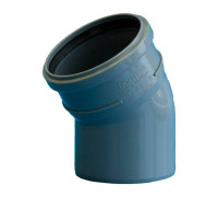 Отвод для внутренней канализации Политэк 110 мм 30° 1306821