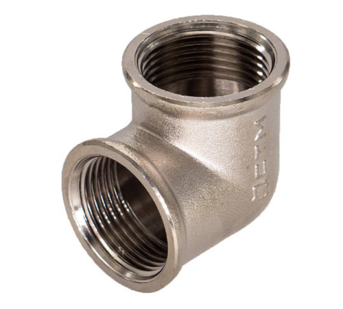 Уголок латунный никелированный CTM 3/4 дюйма г/г НС-1213972