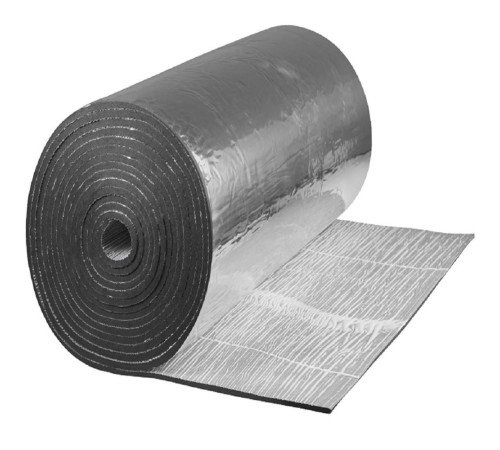 Теплоизоляция в рулоне K-FLEX ST AD ALU 50x1000-4 мм самоклеящаяся НС-1262234
