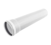 Труба канализационная НПВХ ХЕМКОР ШУМЭКС внутренняя малошумная 110х3.2х1000 мм 1455461