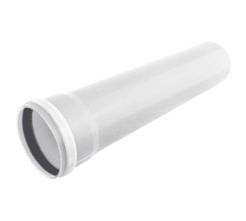 Труба канализационная НПВХ ХЕМКОР ШУМЭКС внутренняя малошумная 110х3.2х1000 мм 1455461
