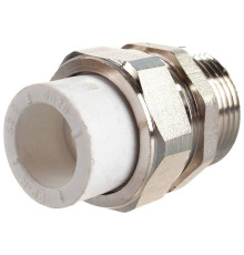 Муфта комбинированная РОСТерм PPR с разъемным раструбом 20x1 НР НС-1517153