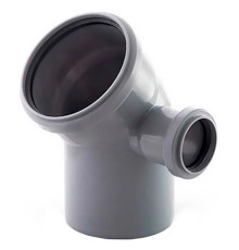 Отвод 45° Ostendorf Skolan Safe 110/50 мм комбинированный правый 1611729