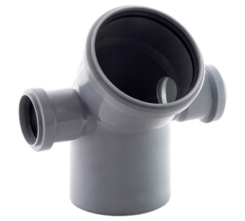 Отвод 45° Ostendorf Skolan Safe 110/50/50 мм комбинированный двухсторонний 1611730