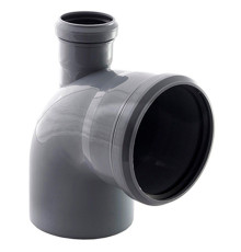 Отвод 90° Sinikon Comfort Plus 110/50 мм с дополнительным входом сверху 1611732