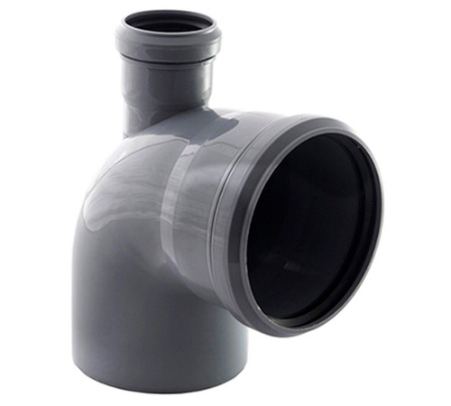 Отвод 90° Sinikon Comfort Plus 110/50 мм с дополнительным входом сверху 1611732