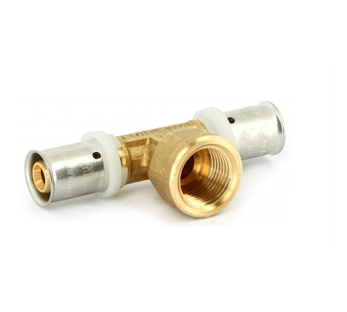 Тройник пресс Uni-Fitt с внутренней резьбой 20х3/4х20 1513630