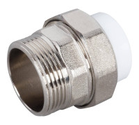 Муфта комбинированная РОСТерм PPR с разъемным раструбом 32 мм x 1 1/4 НР НС-1517167