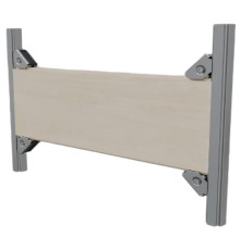 Пластина монтажная HOMMET для крепления дополнительных элементов 580х200 мм 1743844