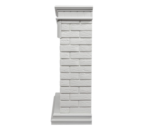 Каминокомплект Electrolux Bricks 30 камень белый белая эмаль с очагом EFP/P-3020LS N 1748159