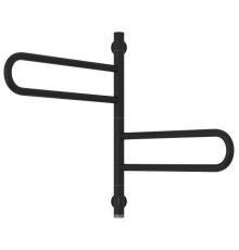 Полотенцесушитель электрический Сунержа Парео 4.0 535x567 мм правый матовый черный 31-0823-0567