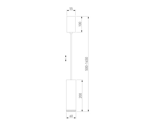 Подвесной светодиодный светильник 50244 LED