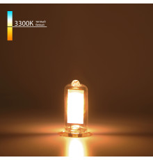 Светодиодная лампа G9 LED 5W 220V 3300K стекло BLG914