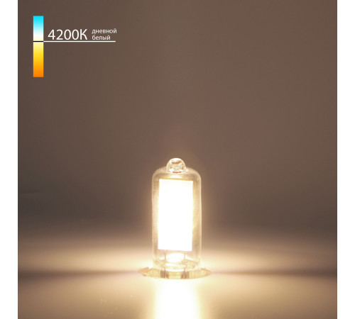Светодиодная лампа G9 LED 5W 220V 4200K стекло BLG915