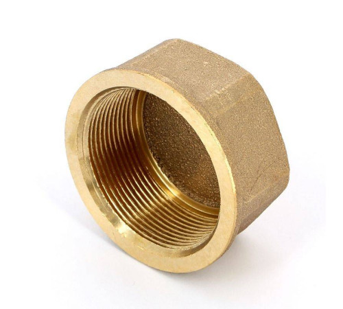 Заглушка резьбовая Viega 2 ВР бронза 268343