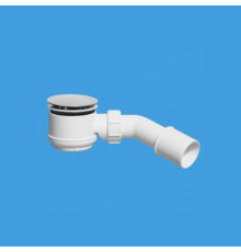 Сифон для поддона McAlpine бутылочный 50-75 мм высота 65 мм выход 40/50 мм хром MRS6C-SL-65