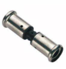 Муфта соединительная Henco PVDF пресс 26x26 мм 15PK-2626