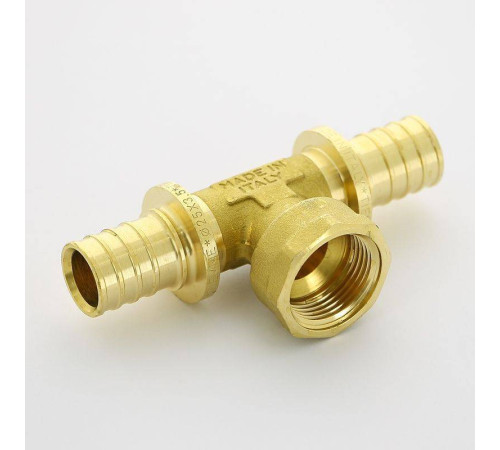 Тройник аксиальный Uni-Fitt 25х3/4х25 ВР латунь 747G8380