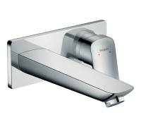Смеситель для раковины Hansgrohe Logis настенный скрытого монтажа хром 71220000