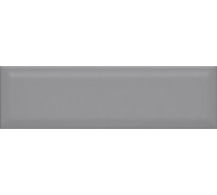Плитка настенная Kerama Marazzi Аккорд серый тёмный грань 8.5х28.5 см 9015