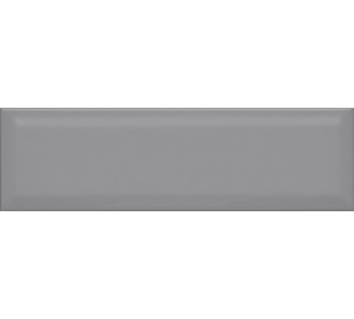 Плитка настенная Kerama Marazzi Аккорд серый тёмный грань 8.5х28.5 см 9015