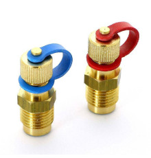 Комплект измерительных ниппелей Cimberio 1/4 красный/синий CIM 723L 1/4