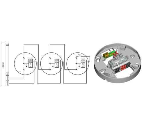 Датчик дыма Рубеж ИП 212-141