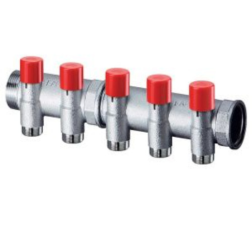 Коллектор балансировочный FAR 1 1/4 2 отвода 3/4 Eurocone FK 3921 1143402