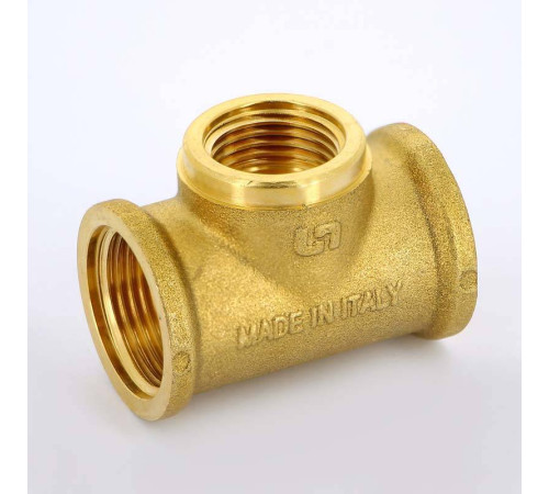 Тройник латунный Uni-Fitt 3/4x1/2x3/4 ВР 615G3230