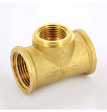 Тройник латунный Uni-Fitt 1x3/4x1 ВР 615G4340