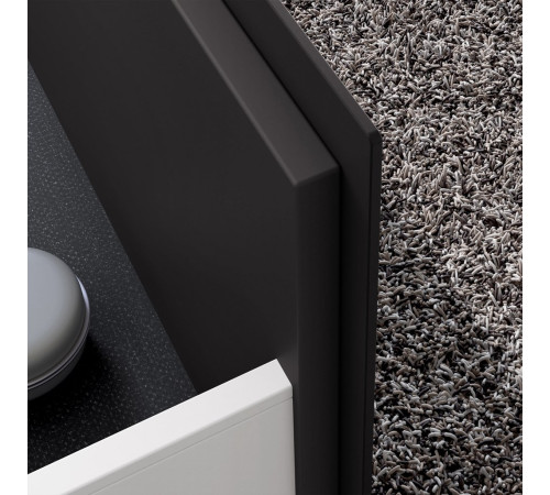 Тумба под раковину KEUCO STAGELINE с освещением 1000x490x625 мм 1 ящик с сифоном вулканит 32872 970100