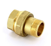 Разъемное соединение НВ Uni-Fitt 1 прямое с плоской прокладкой 656G4000