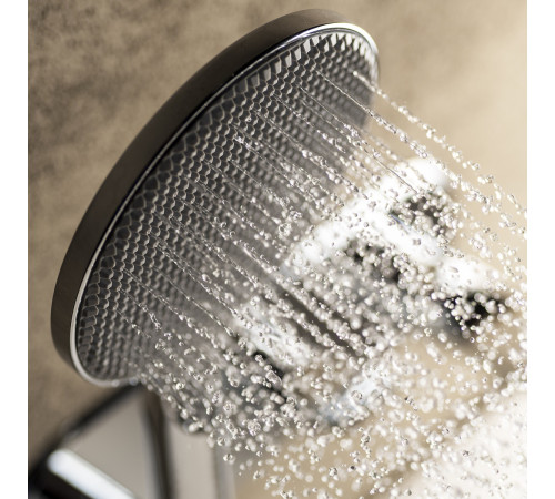 Душевой комплект Bossini Apice с ручным душем, штангой, держателем и шлангом, черный матовый DA5059-N.073