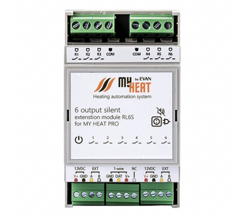 Блок расширения симисторный MyHeat RL6S