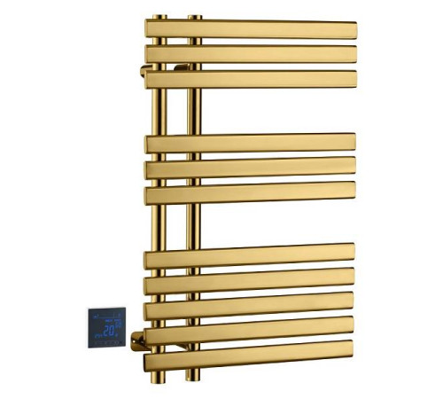 Полотенцесушитель электрический Boheme Venturo 50х11.8х80 см золото 723-G