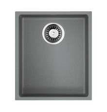 Кухонная мойка Omoikiri Bosen 38-U-GR Tetogranit 38x44 см leningrad grey 4993538