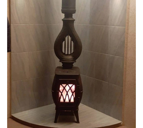 Конвектор на дымоход PROMETALL Лира 130М-115М черный УТ000017220