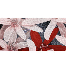 Декор Ceramica Classic April 3 бордо 25х50 см 04-01-1-10-05-47-216-3