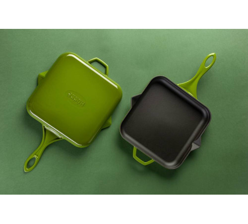 Сковорода квадратная Hascevher KTV 2828 Green 28х28 см A822828