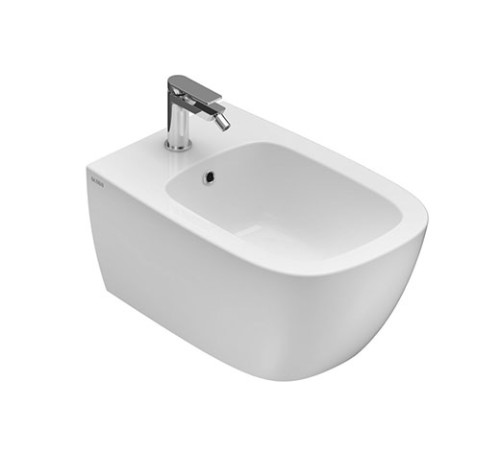 Биде подвесное Globo Genesis 550х360 мм белый глянцевый GNS09BI